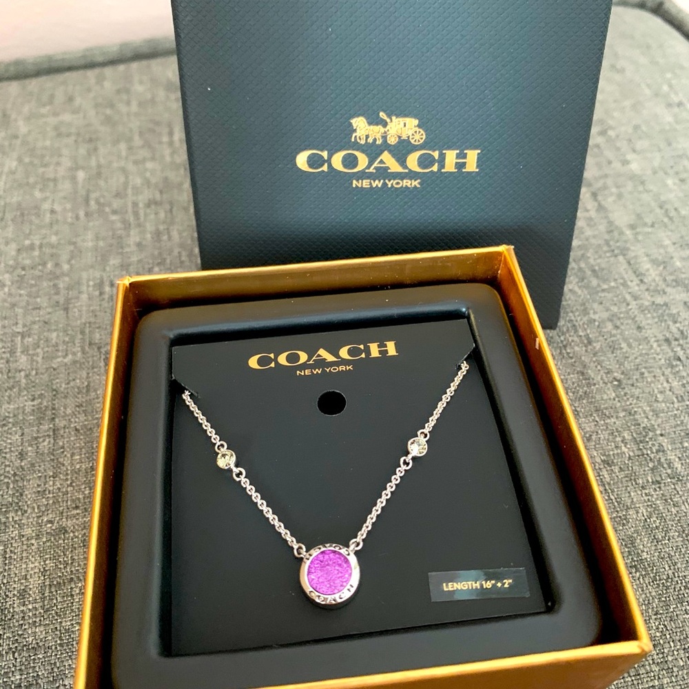 Coach Open Circle Necklace